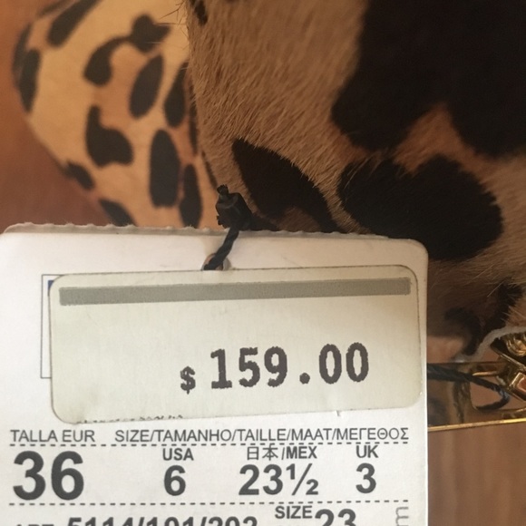 Size 6 Zara leopard booties - Picture 4 of 4